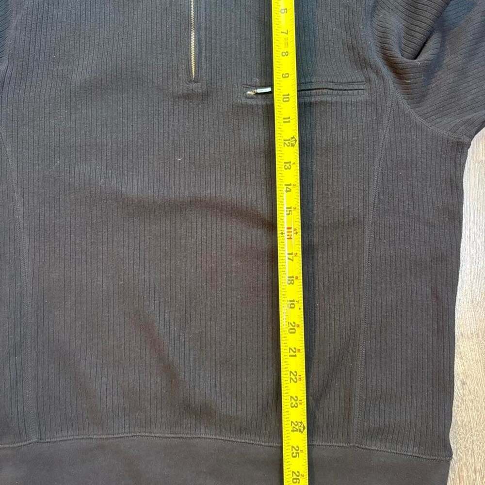 Pendleton Quarter Zip Ribbed Sweater Large - Picture 5 of 6